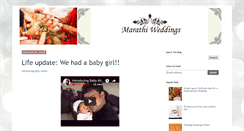 Desktop Screenshot of marathiweddings.com